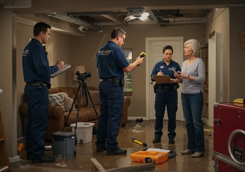 Water Damage Assessment and Insurance Documentation process in Sachse, TX