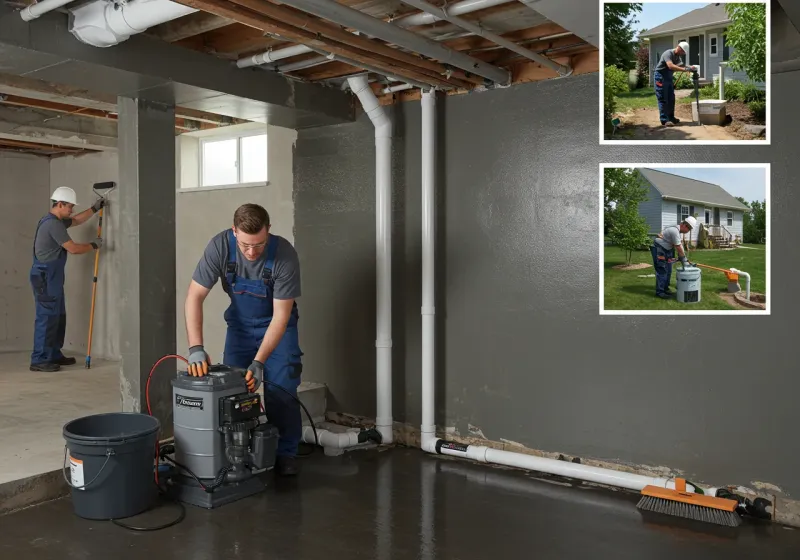 Basement Waterproofing and Flood Prevention process in Sachse, TX